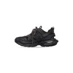 Women’s Track Sneaker in Black - Image 3